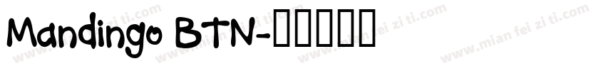 Mandingo BTN字体转换